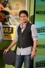 Shahrukh Khan promotes Chennai Express in association with Western Union in Mumbai on 7th Aug 2013 (19).JPG